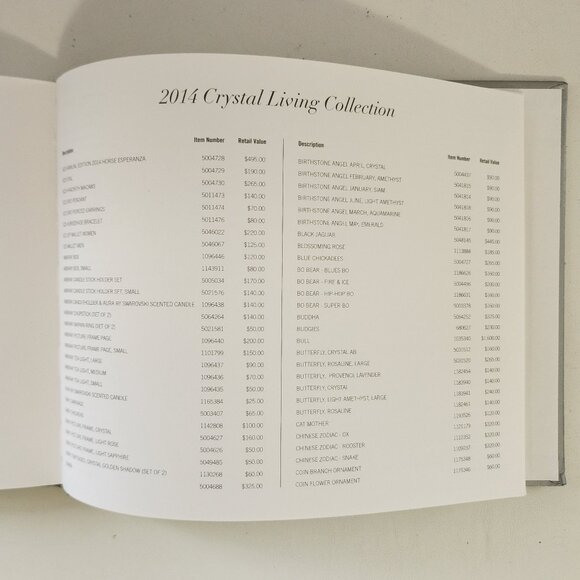 Swarovski A Collection in Crystal Journal Of Your Treasures SCS Member NEW - Picture 9 of 11